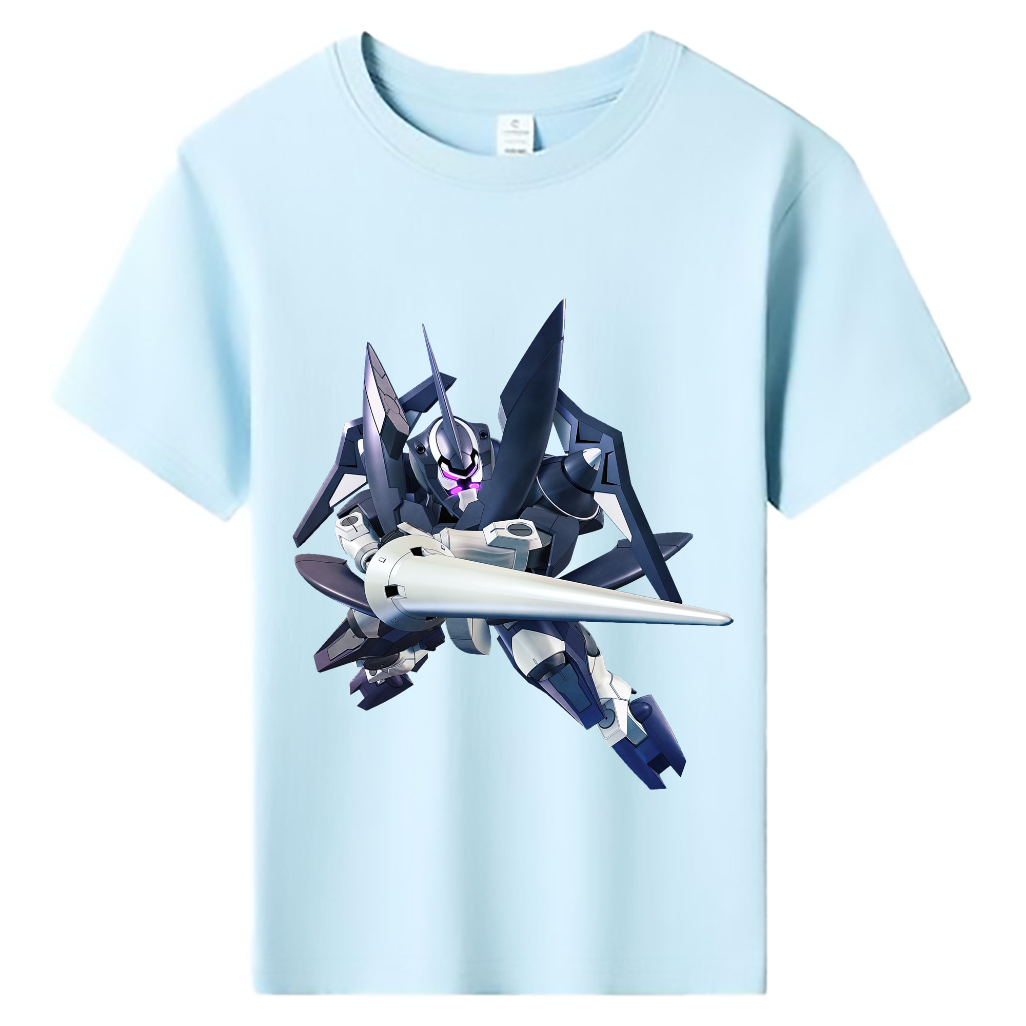 （画像用） 機動戦士ガンダム Mobile Suit Gundam 綿100％キッズTシャツ（フロントプリント）